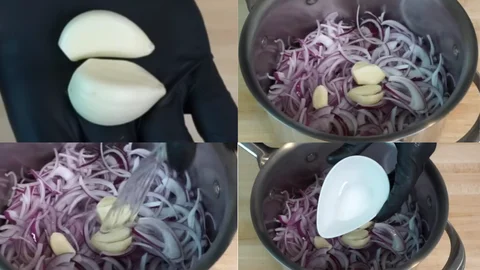 Combine Ingredients in the Pan