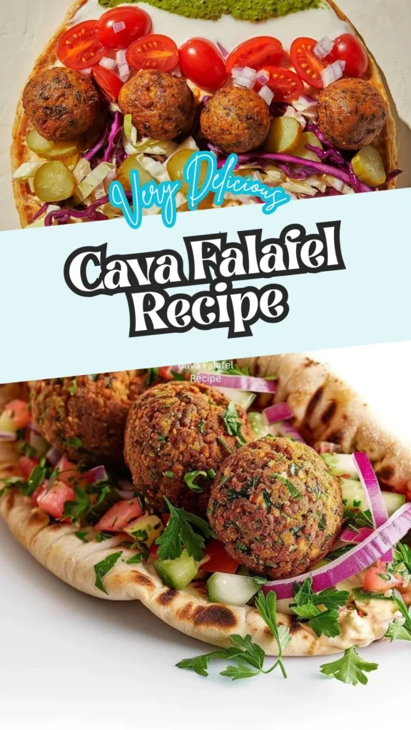 Copycat Cava Falafel Recipe