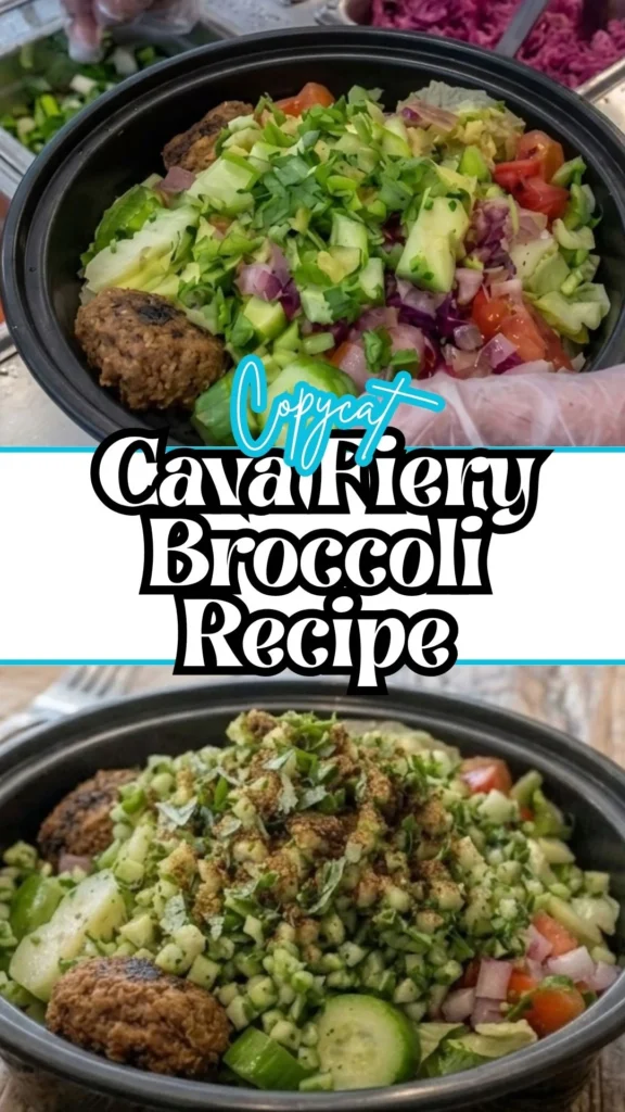 How to make Cava Fiery Broccoli