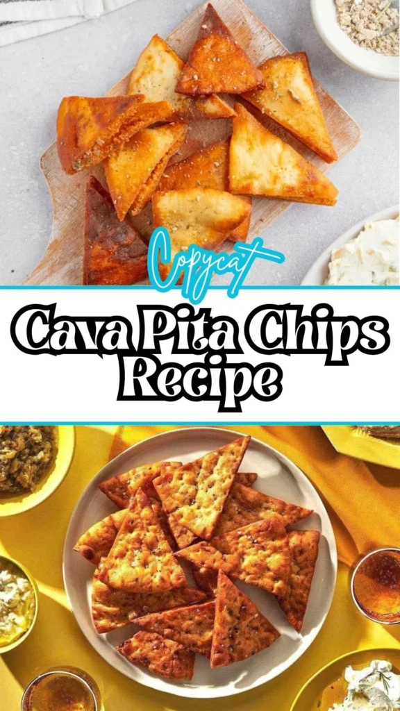 How to make Cava Pita Chips
