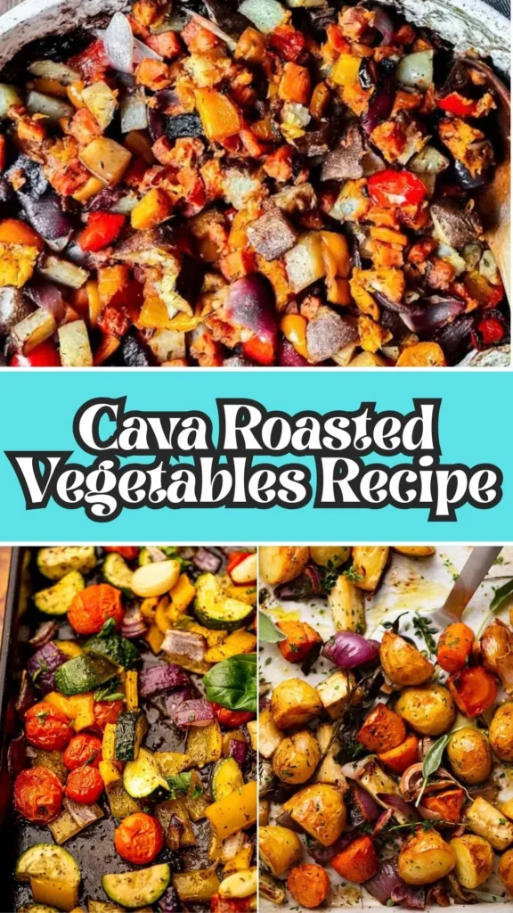 How to nake Cava Roasted Vegetables