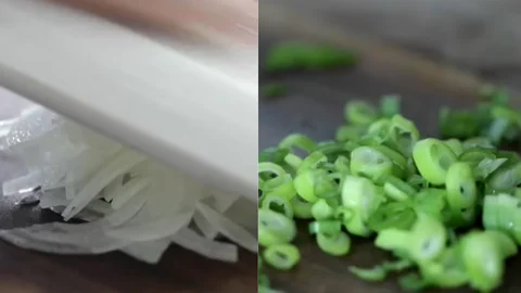 Slice the Onions & Optional Moisture Removal